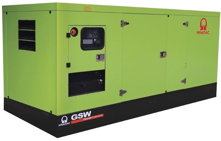 Дизельный генератор Pramac GSW 830 DO в кожухе с АВР