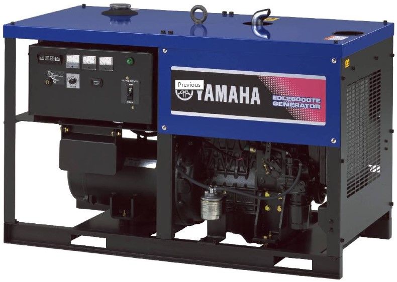 Дизельный генератор Yamaha EDL 26000 TE с АВР